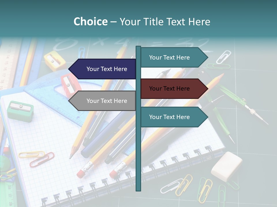 Notebook Education School PowerPoint Template