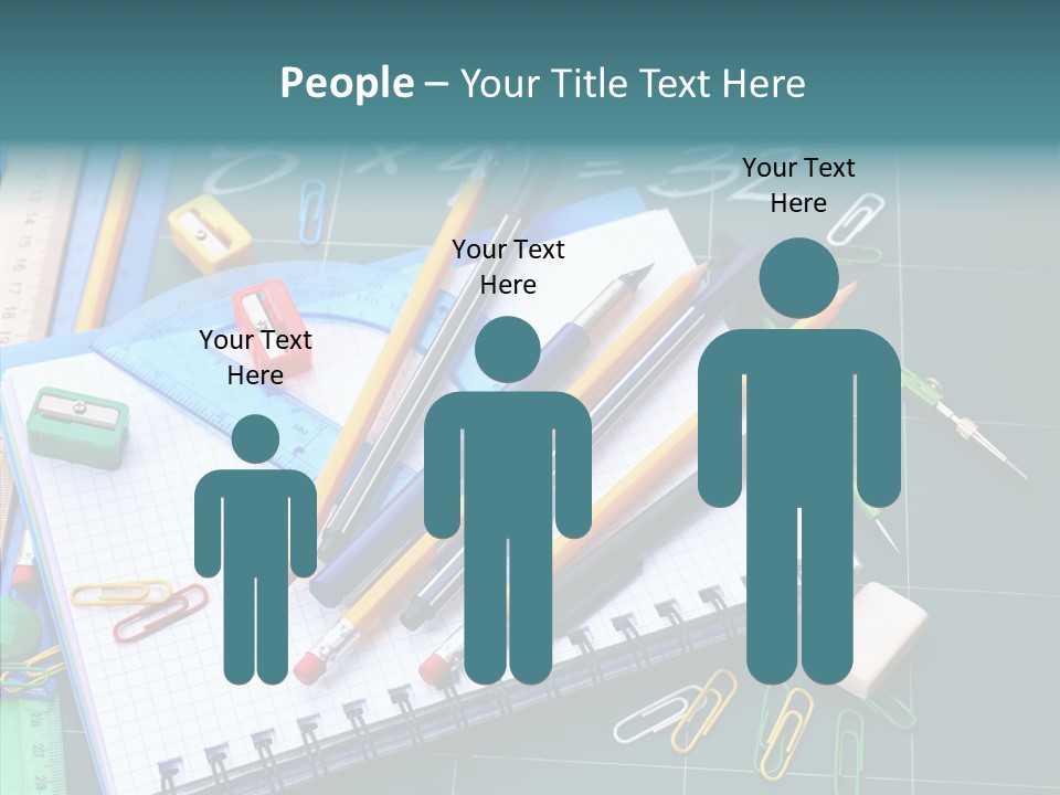 Notebook Education School PowerPoint Template