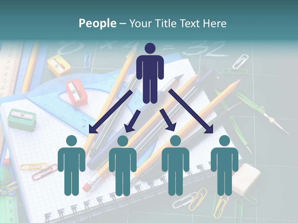 Notebook Education School PowerPoint Template