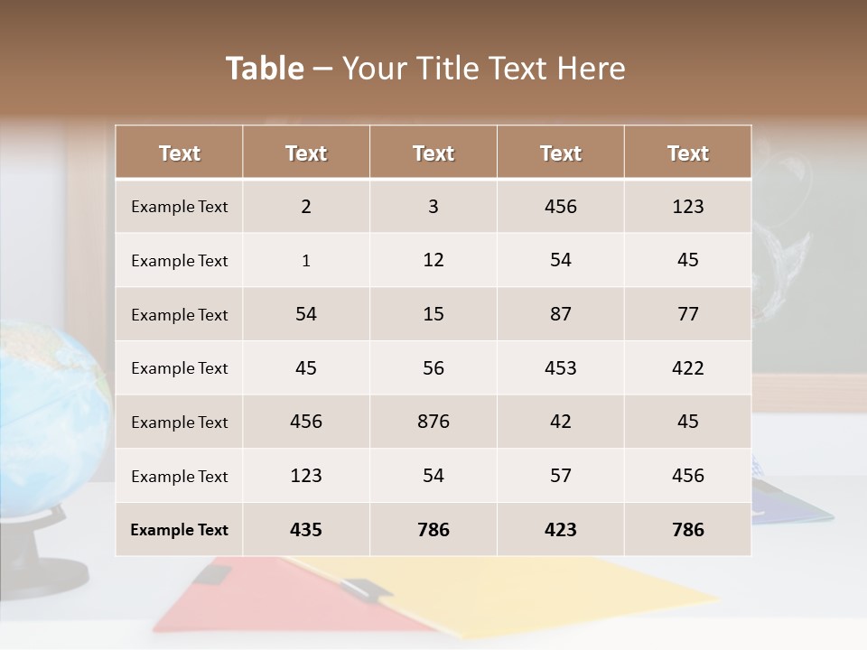 Kids Students In Classroom Helping Each Other PowerPoint Template
