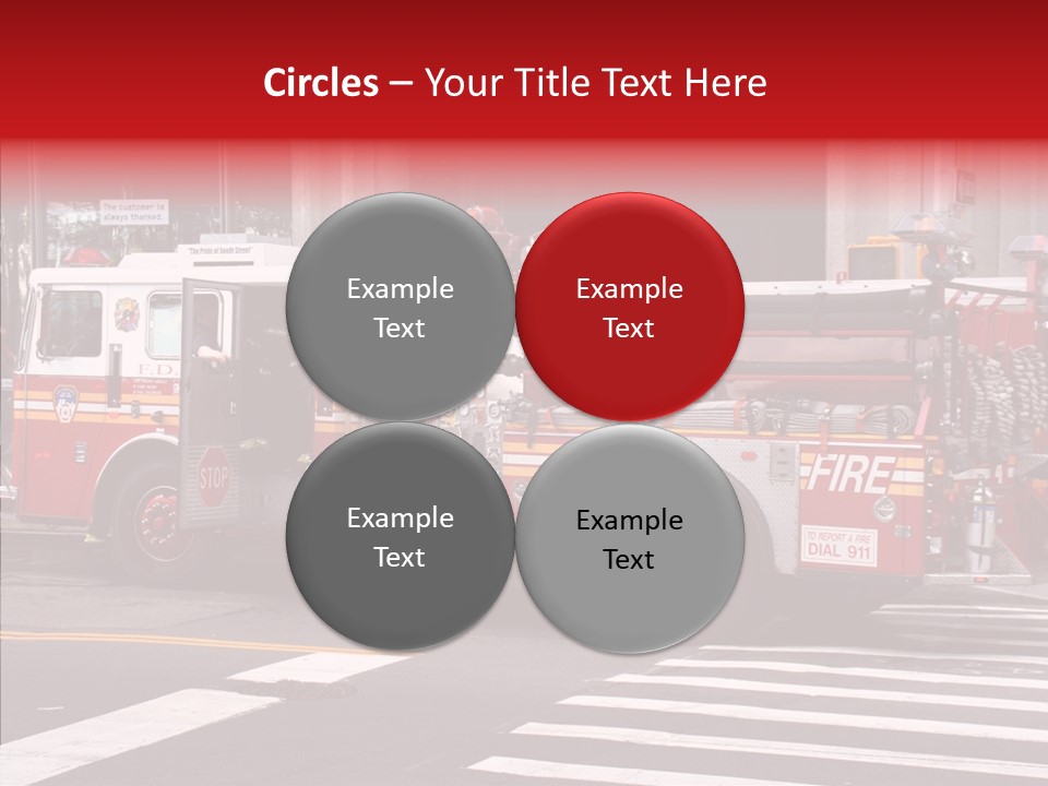 Circulation Courage Manhattan PowerPoint Template