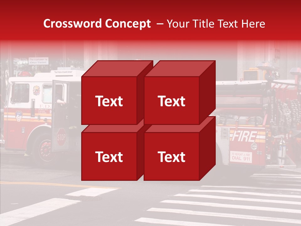 Circulation Courage Manhattan PowerPoint Template