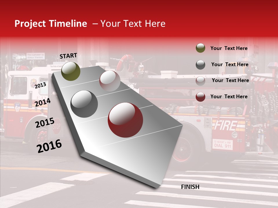 Circulation Courage Manhattan PowerPoint Template