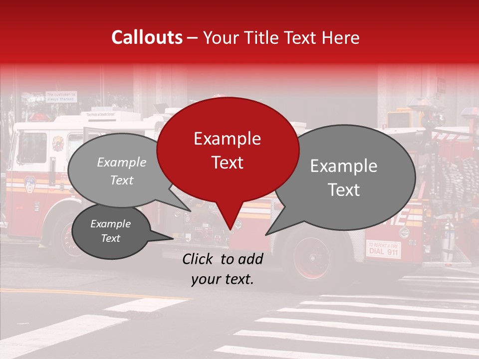 Circulation Courage Manhattan PowerPoint Template
