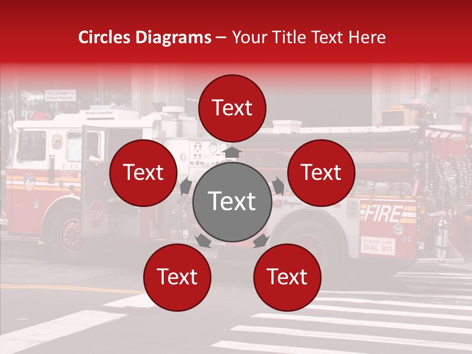 Circulation Courage Manhattan PowerPoint Template