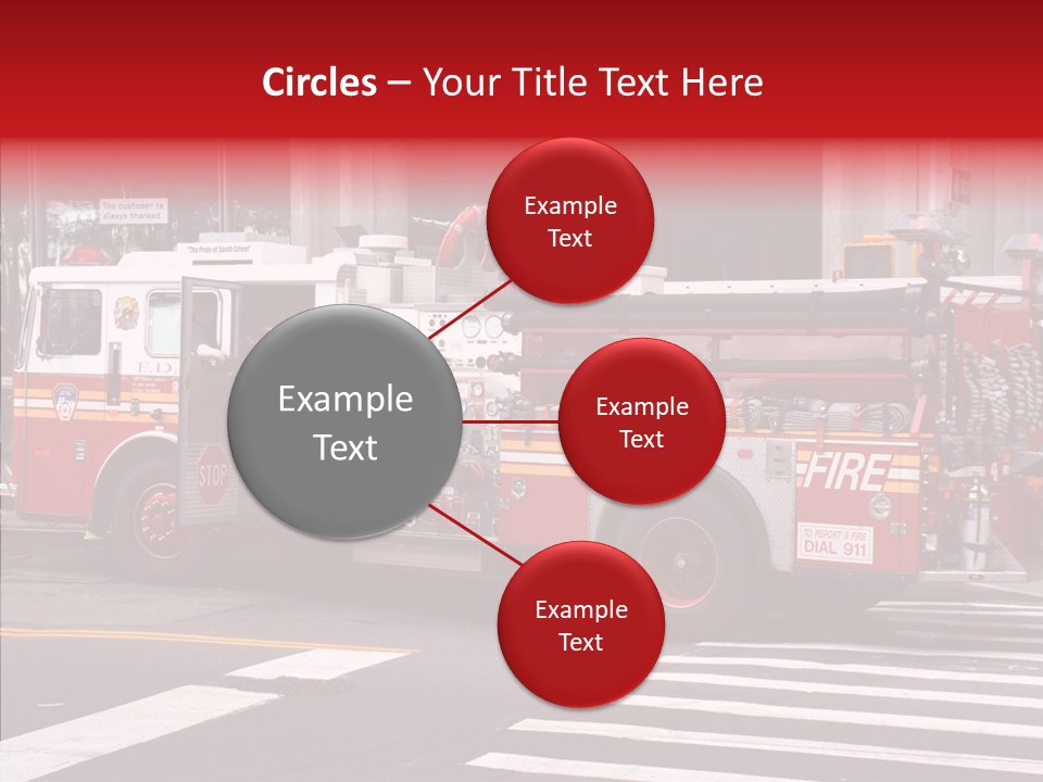 Circulation Courage Manhattan PowerPoint Template