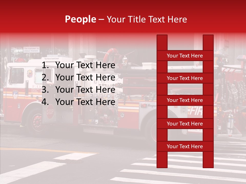 Circulation Courage Manhattan PowerPoint Template