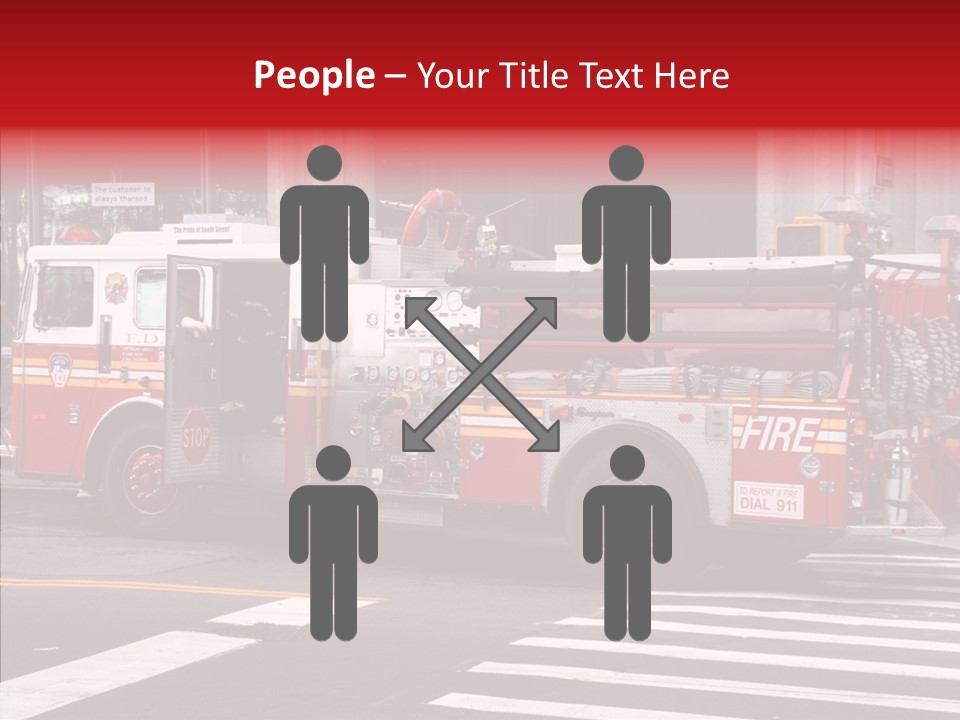 Circulation Courage Manhattan PowerPoint Template