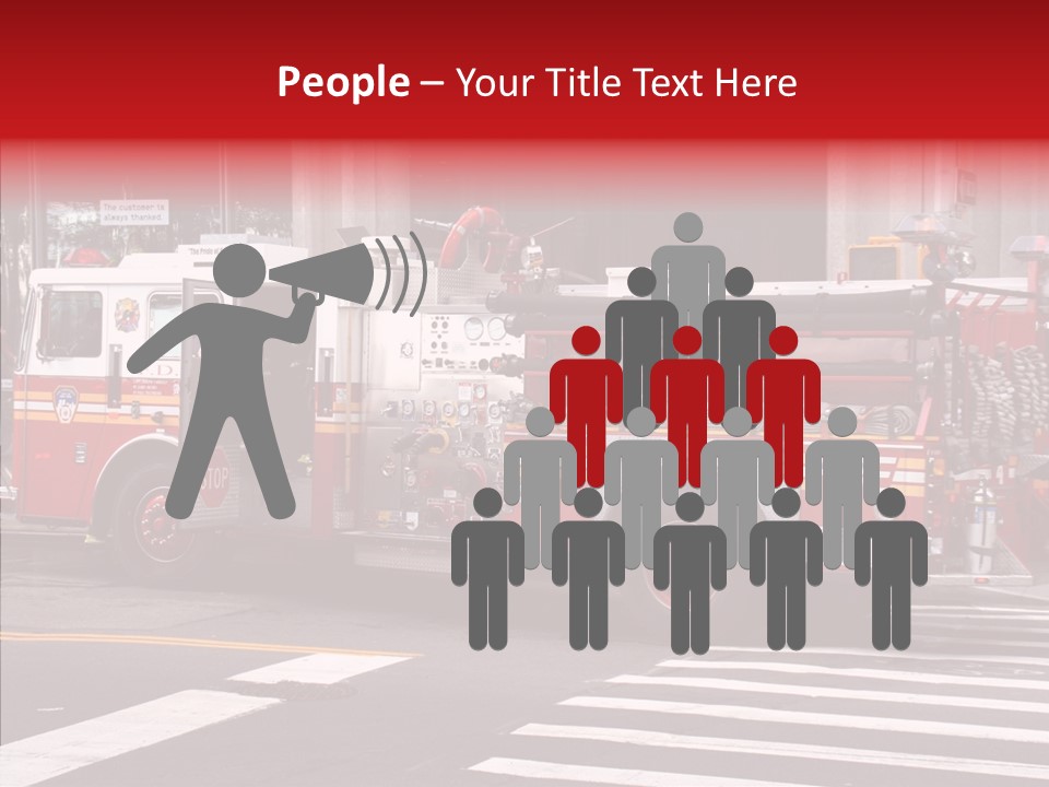 Circulation Courage Manhattan PowerPoint Template