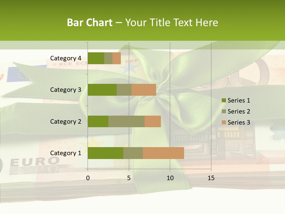 Bundle Of Money Euro PowerPoint Template