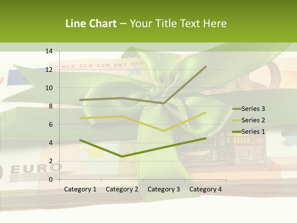 Bundle Of Money Euro PowerPoint Template