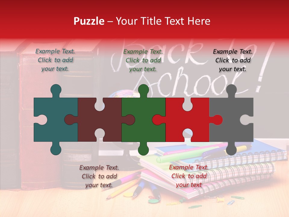 Teaching Accessory Homework PowerPoint Template
