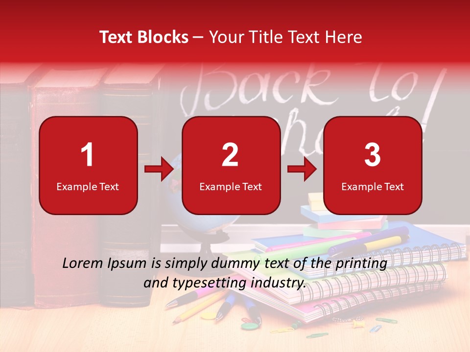 Teaching Accessory Homework PowerPoint Template
