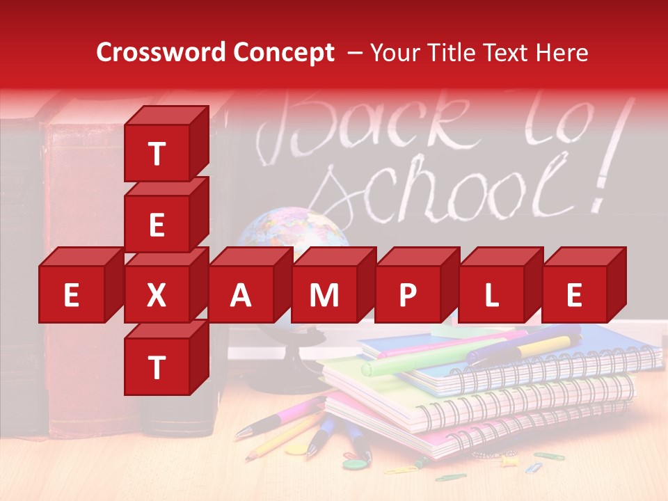 Teaching Accessory Homework PowerPoint Template