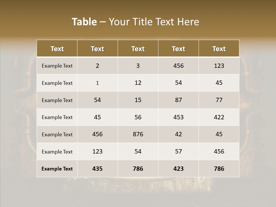Eleven Fifty-Five PowerPoint Template
