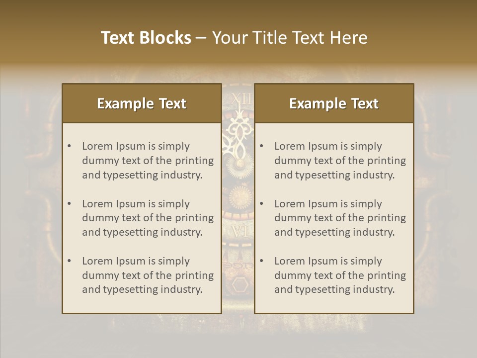 Eleven Fifty-Five PowerPoint Template