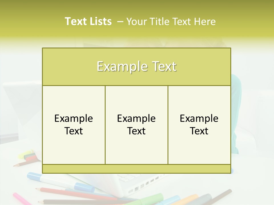 Twins With Laptop PowerPoint Template