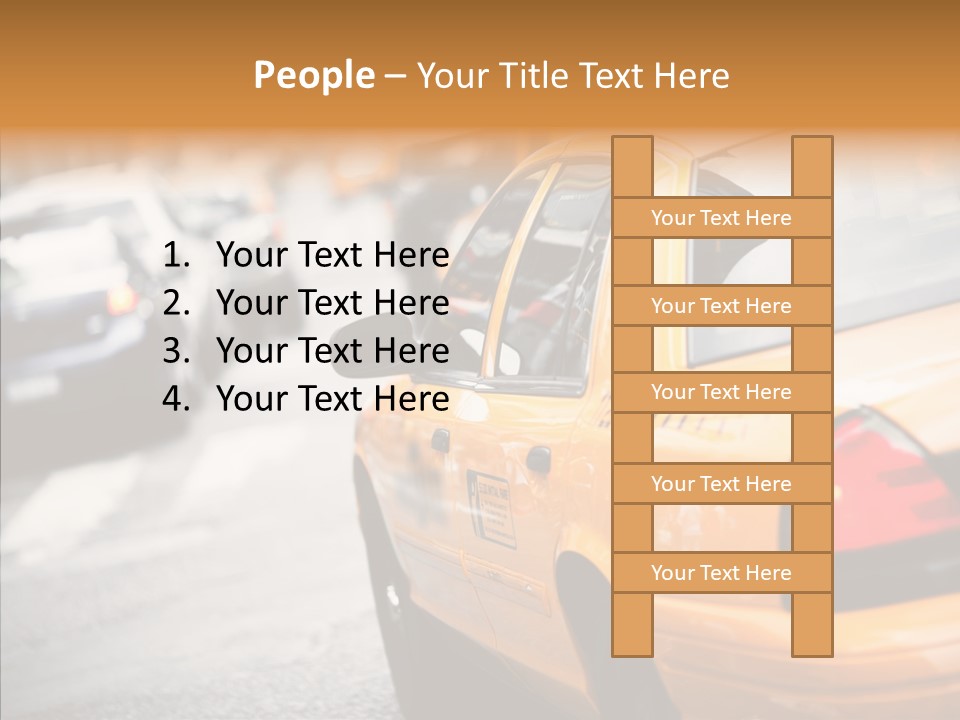 Place Usa Touristy PowerPoint Template