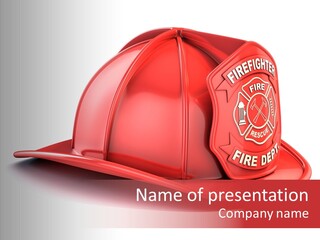 Resistant Hose Rescue PowerPoint Template