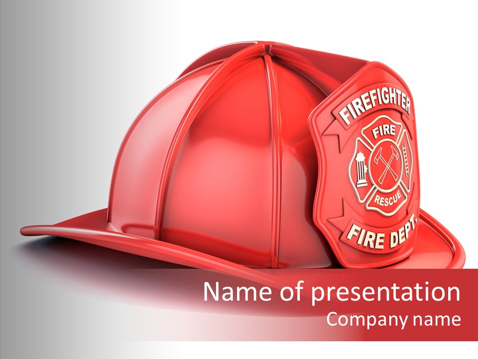 Resistant Hose Rescue PowerPoint Template