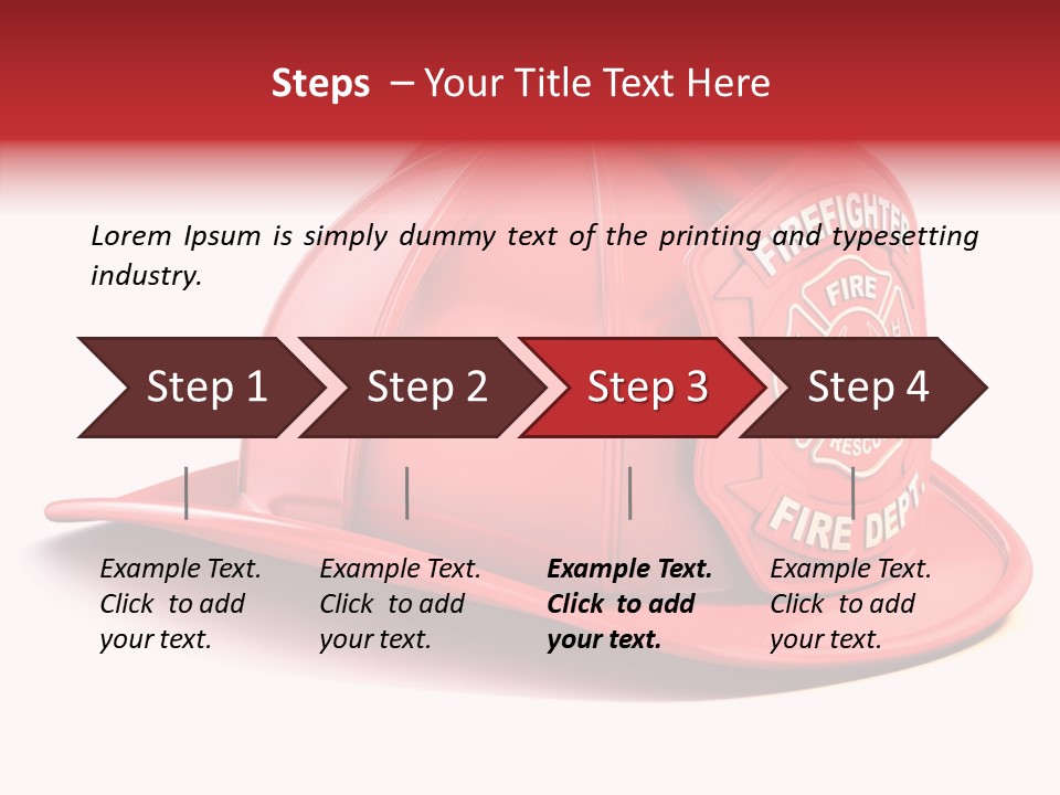 Resistant Hose Rescue PowerPoint Template