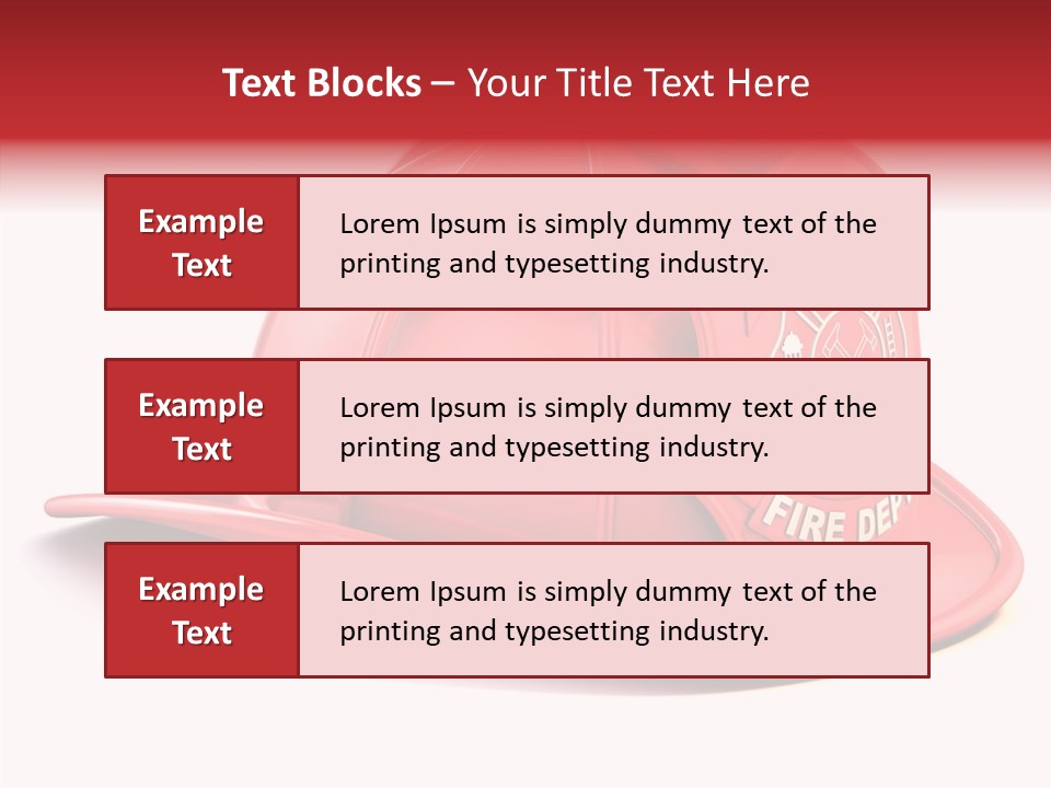 Resistant Hose Rescue PowerPoint Template