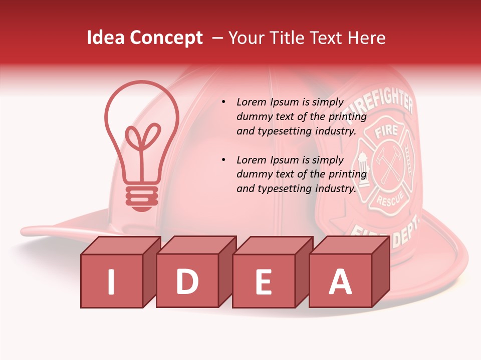 Resistant Hose Rescue PowerPoint Template