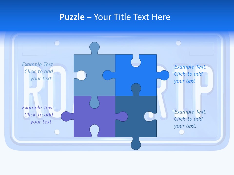 Route Automotive Auto PowerPoint Template