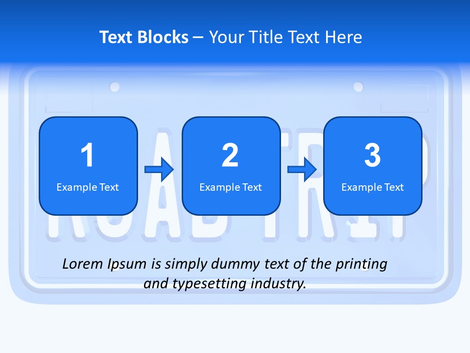 Route Automotive Auto PowerPoint Template
