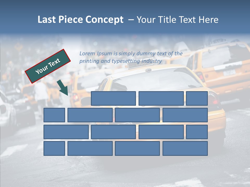 Capital Road Touristy PowerPoint Template