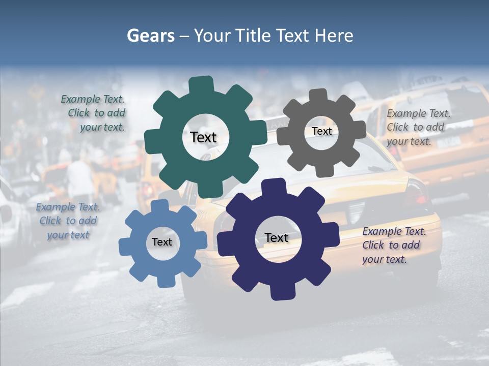 Capital Road Touristy PowerPoint Template