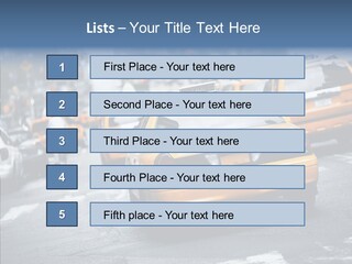 Capital Road Touristy PowerPoint Template
