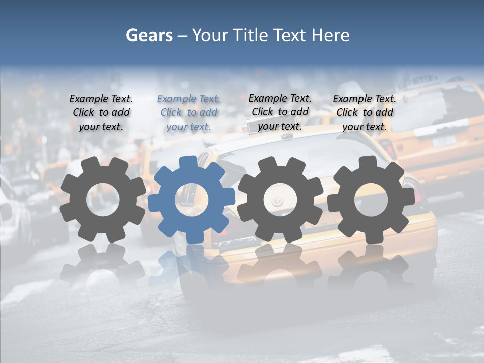 Capital Road Touristy PowerPoint Template