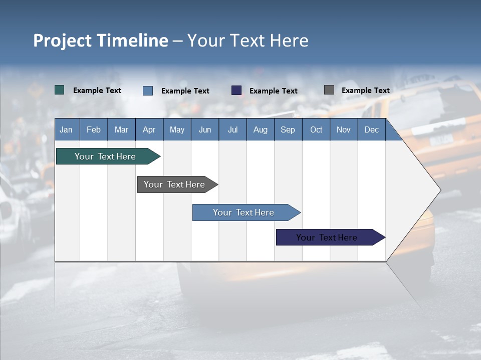 Capital Road Touristy PowerPoint Template
