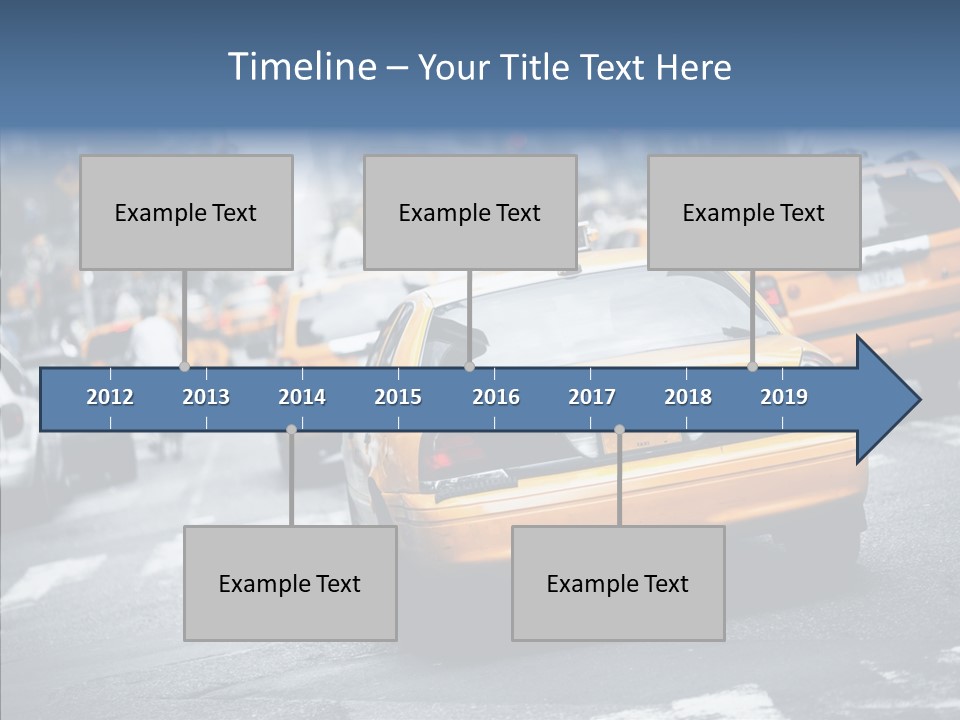 Capital Road Touristy PowerPoint Template