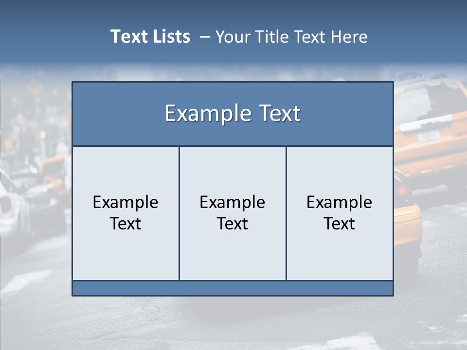 Capital Road Touristy PowerPoint Template
