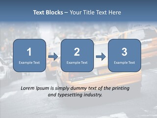 Capital Road Touristy PowerPoint Template
