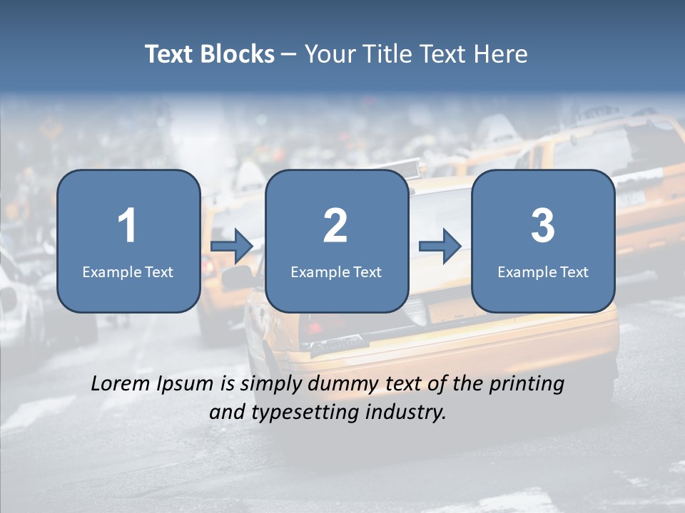 Capital Road Touristy PowerPoint Template