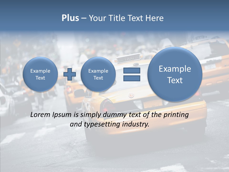 Capital Road Touristy PowerPoint Template
