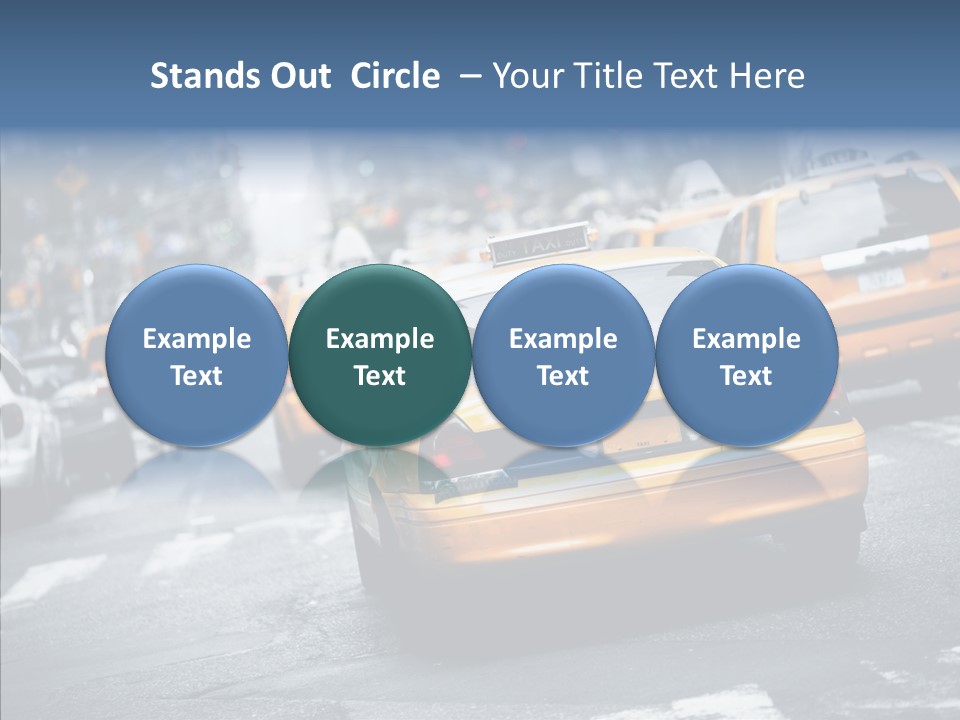 Capital Road Touristy PowerPoint Template