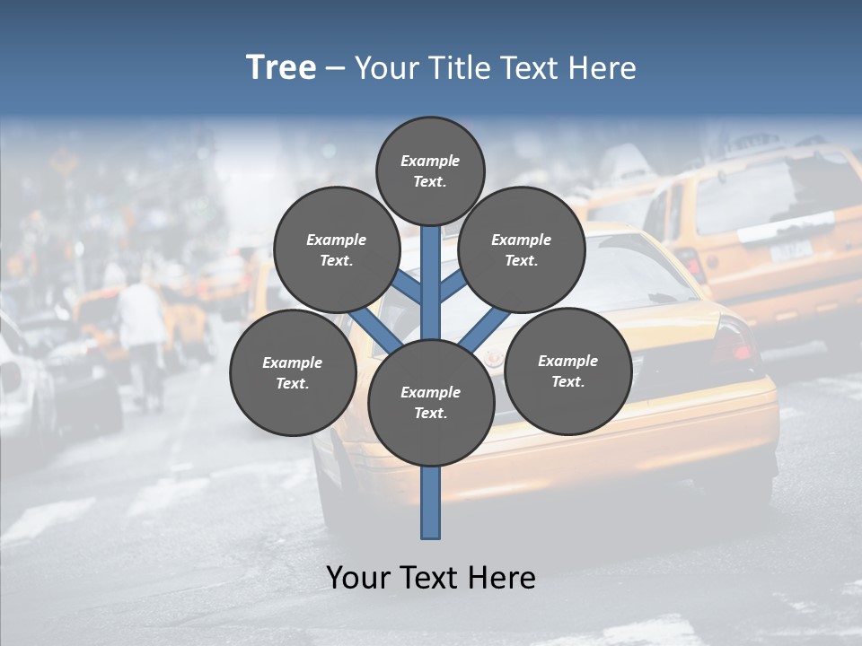 Capital Road Touristy PowerPoint Template