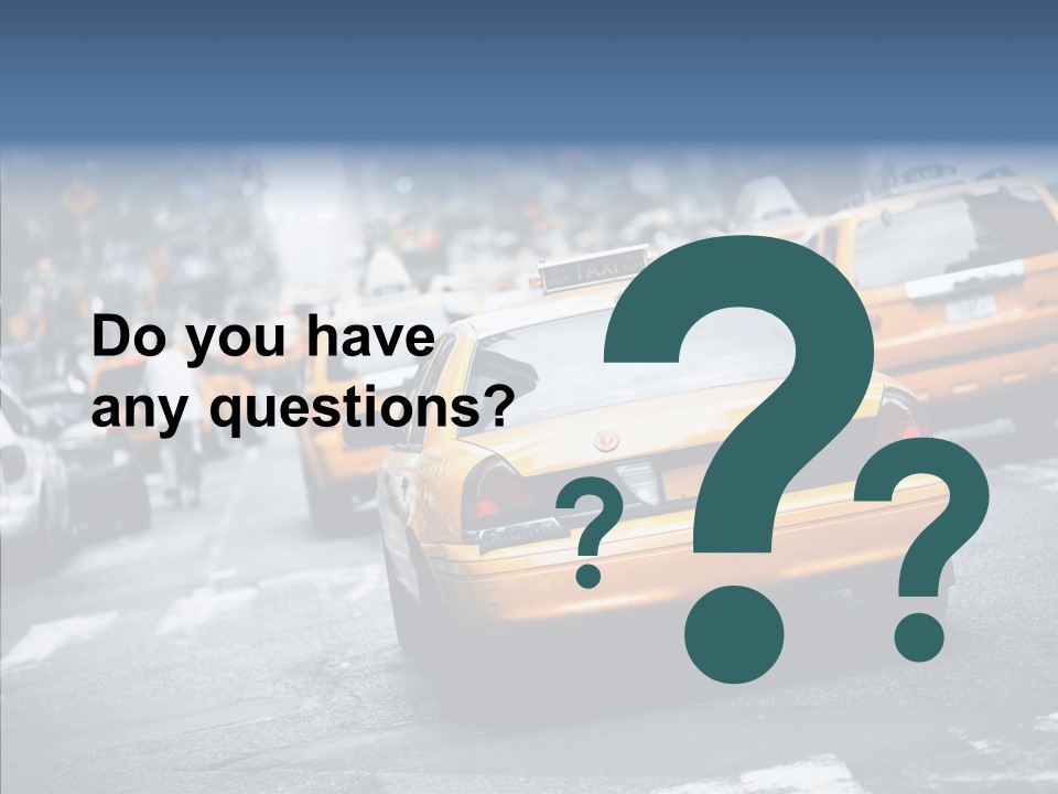 Capital Road Touristy PowerPoint Template