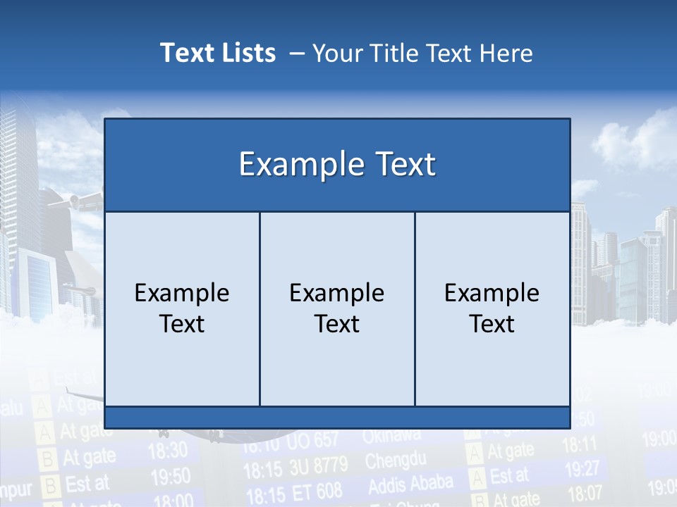 Vivid Vacation Oia PowerPoint Template