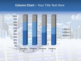 Vivid Vacation Oia PowerPoint Template