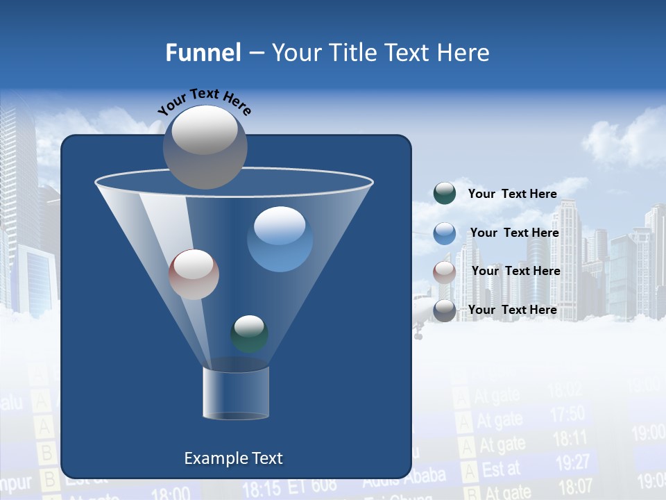 Vivid Vacation Oia PowerPoint Template