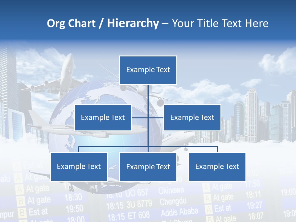 Vivid Vacation Oia PowerPoint Template