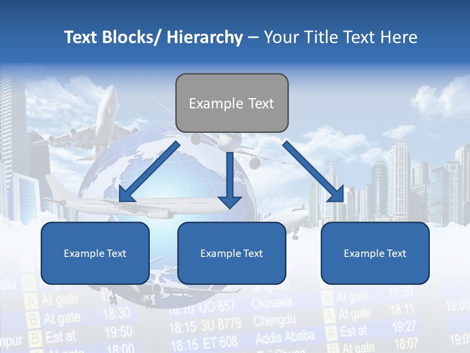 Vivid Vacation Oia PowerPoint Template