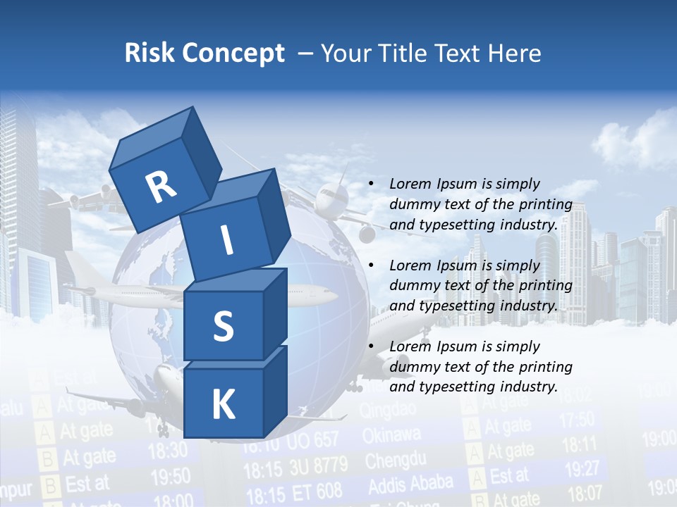 Vivid Vacation Oia PowerPoint Template