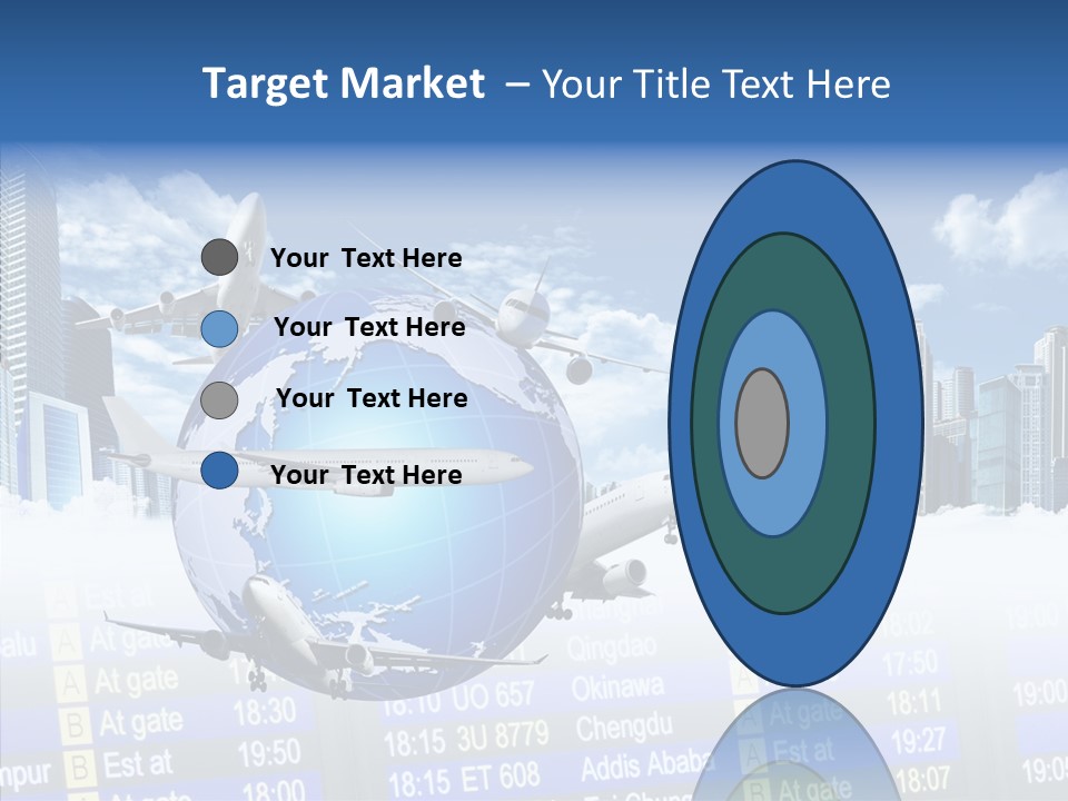 Vivid Vacation Oia PowerPoint Template