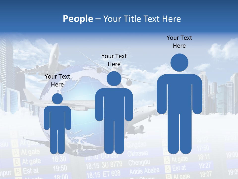 Vivid Vacation Oia PowerPoint Template